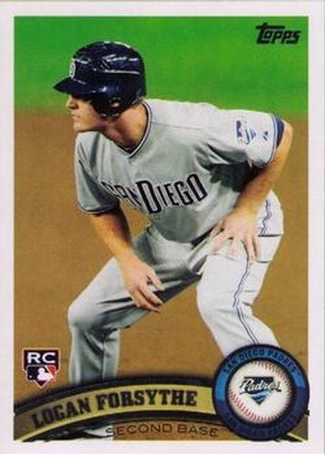 #US104 Logan Forsythe - San Diego Padres - 2011 Topps Update Baseball