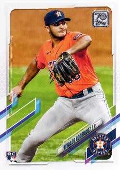 #US107 Nivaldo Rodriguez - Houston Astros - 2021 Topps Update Baseball
