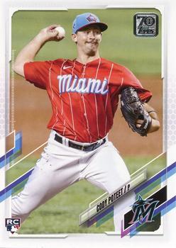 #US108 Cody Poteet - Miami Marlins - 2021 Topps Update Baseball