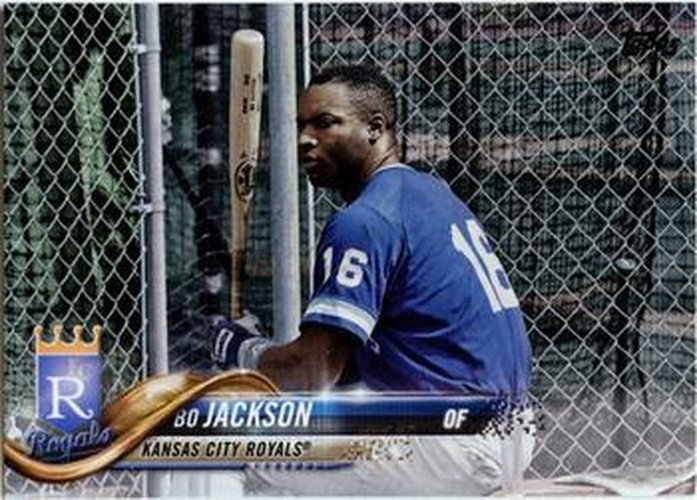 #US118c Bo Jackson - Kansas City Royals - 2018 Topps Update Baseball