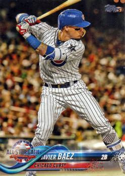 #US119 Javier Baez - Chicago Cubs - 2018 Topps Update Baseball