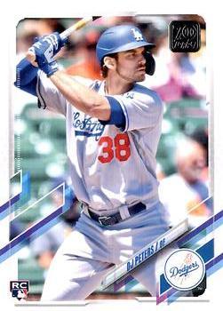 #US11 DJ Peters - Los Angeles Dodgers - 2021 Topps Update Baseball