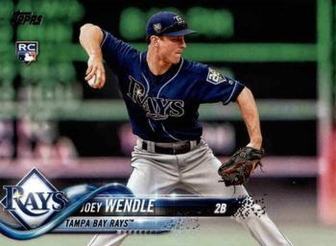 #US120 Joey Wendle - Tampa Bay Rays - 2018 Topps Update Baseball