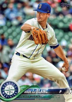 #US123 Wade LeBlanc - Seattle Mariners - 2018 Topps Update Baseball