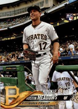 #US130 Austin Meadows - Pittsburgh Pirates - 2018 Topps Update Baseball