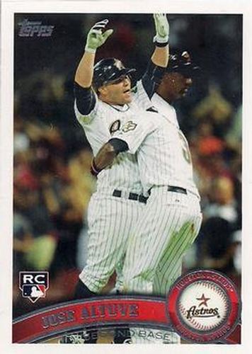 #US132 Jose Altuve - Houston Astros - 2011 Topps Update Baseball