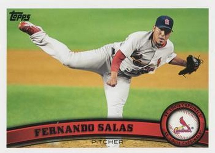 #US133 Fernando Salas - St. Louis Cardinals - 2011 Topps Update Baseball