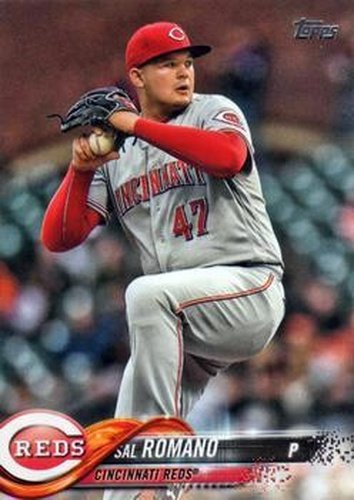 #US135 Sal Romano - Cincinnati Reds - 2018 Topps Update Baseball