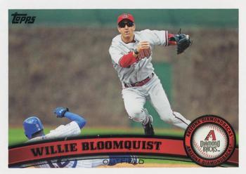 #US137 Willie Bloomquist - Arizona Diamondbacks - 2011 Topps Update Baseball