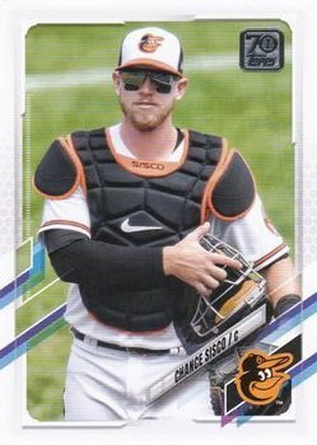 #US13 Chance Sisco - Baltimore Orioles - 2021 Topps Update Baseball