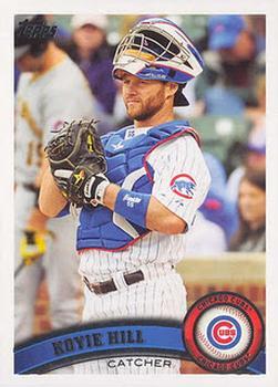 #US13 Koyie Hill - Chicago Cubs - 2011 Topps Update Baseball