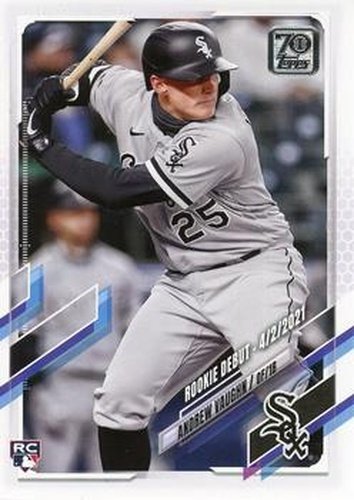 #US140 Andrew Vaughn - Chicago White Sox - 2021 Topps Update Baseball