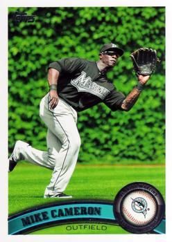 #US141 Mike Cameron - Florida Marlins - 2011 Topps Update Baseball