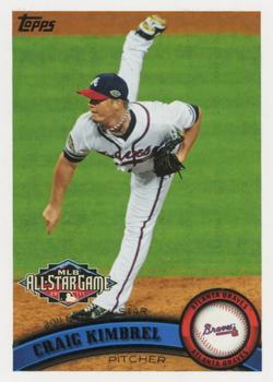 #US143 Craig Kimbrel - Atlanta Braves - 2011 Topps Update Baseball