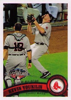 #US144 Kevin Youkilis - Boston Red Sox - 2011 Topps Update Baseball
