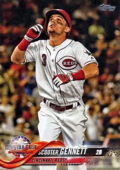 #US145 Scooter Gennett - Cincinnati Reds - 2018 Topps Update Baseball