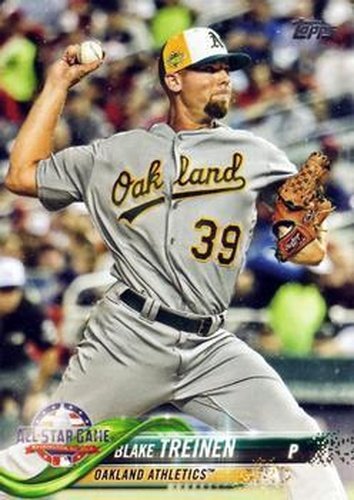 #US146 Blake Treinen - Oakland Athletics - 2018 Topps Update Baseball
