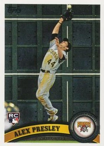 #US148 Alex Presley - Pittsburgh Pirates - 2011 Topps Update Baseball