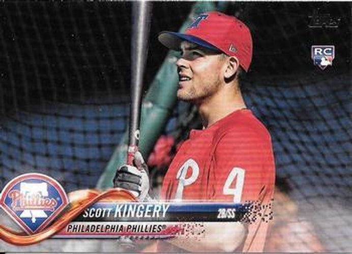 #US14b Scott Kingery - Philadelphia Phillies - 2018 Topps Update Baseball