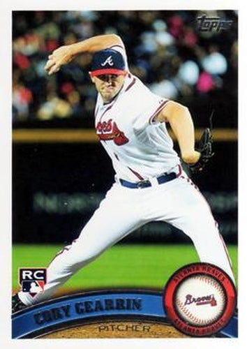 #US151 Cory Gearrin - Atlanta Braves - 2011 Topps Update Baseball