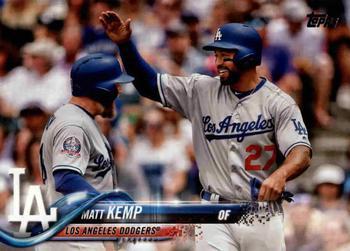 #US151a Matt Kemp - Los Angeles Dodgers - 2018 Topps Update Baseball
