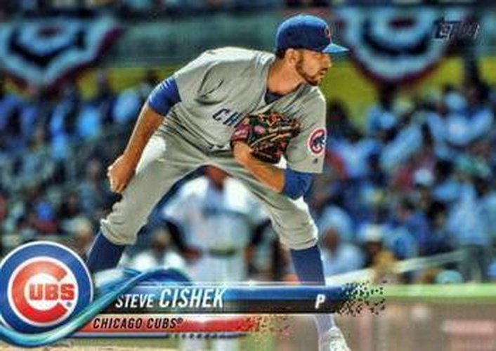 #US152 Steve Cishek - Chicago Cubs - 2018 Topps Update Baseball