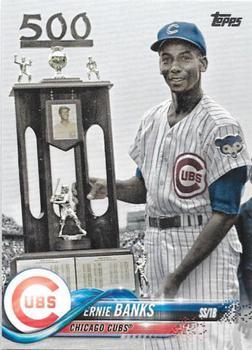 #US157b Ernie Banks - Chicago Cubs - 2018 Topps Update Baseball