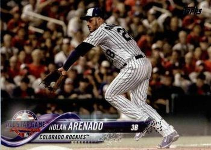 #US159 Nolan Arenado - Colorado Rockies - 2018 Topps Update Baseball
