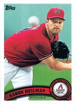 #US15 Aaron Heilman - Arizona Diamondbacks - 2011 Topps Update Baseball