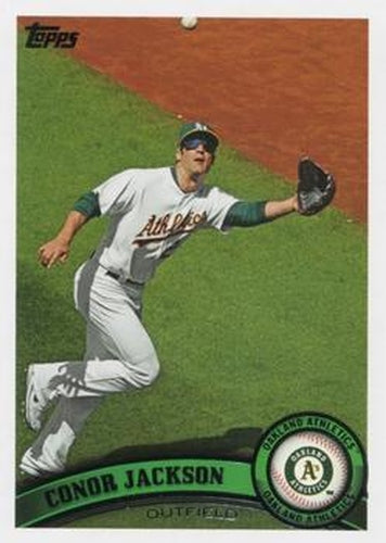 #US161 Conor Jackson - Oakland Athletics - 2011 Topps Update Baseball