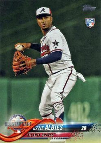 #US162 Ozzie Albies - Atlanta Braves - 2018 Topps Update Baseball