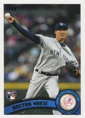 #US164 Hector Noesi - New York Yankees - 2011 Topps Update Baseball
