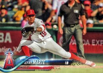 #US164 Jefry Marte - Los Angeles Angels - 2018 Topps Update Baseball
