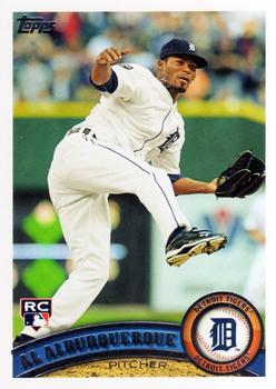#US165 Al Alburquerque - Detroit Tigers - 2011 Topps Update Baseball