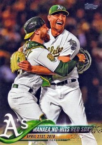 #US167 Sean Manaea - Oakland Athletics - 2018 Topps Update Baseball