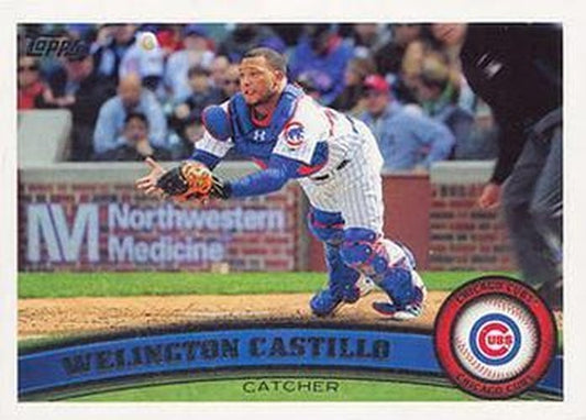 #US16 Welington Castillo - Chicago Cubs - 2011 Topps Update Baseball
