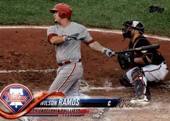 #US170 Wilson Ramos - Philadelphia Phillies - 2018 Topps Update Baseball