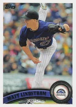 #US171 Matt Lindstrom - Colorado Rockies - 2011 Topps Update Baseball
