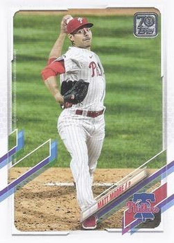 #US171 Matt Moore - Philadelphia Phillies - 2021 Topps Update Baseball