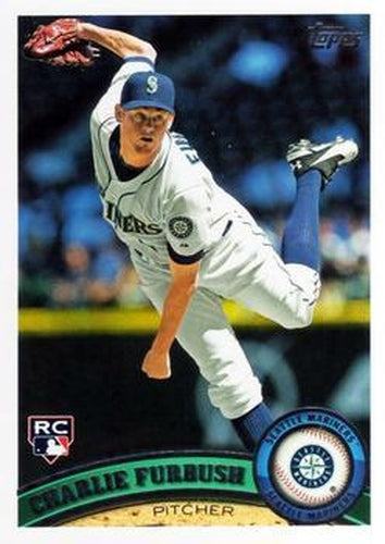 #US173 Charlie Furbush - Seattle Mariners - 2011 Topps Update Baseball