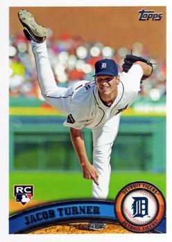 #US174 Jacob Turner - Detroit Tigers - 2011 Topps Update Baseball