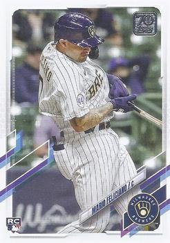 #US174 Mario Feliciano - Milwaukee Brewers - 2021 Topps Update Baseball