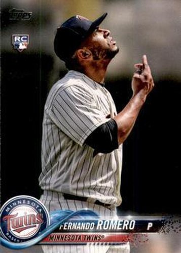 #US174b Fernando Romero - Minnesota Twins - 2018 Topps Update Baseball