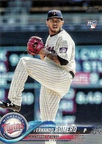 #US174c Fernando Romero - Minnesota Twins - 2018 Topps Update Baseball