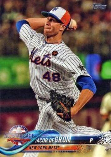 #US177a Jacob deGrom - New York Mets - 2018 Topps Update Baseball