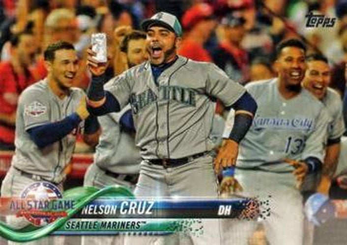 #US182 Nelson Cruz - Seattle Mariners - 2018 Topps Update Baseball