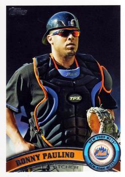#US182 Ronny Paulino - New York Mets - 2011 Topps Update Baseball