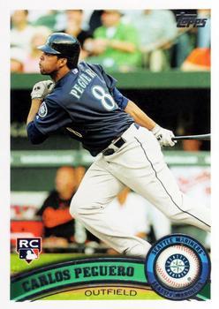 #US183 Carlos Peguero - Seattle Mariners - 2011 Topps Update Baseball