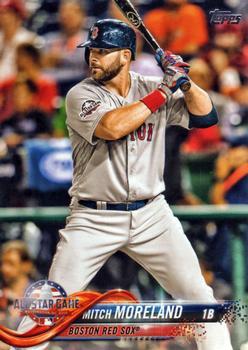 #US183 Mitch Moreland - Boston Red Sox - 2018 Topps Update Baseball