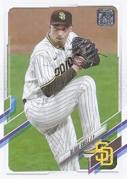 #US184 Blake Snell - San Diego Padres - 2021 Topps Update Baseball